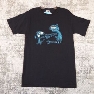 New Psycho Empire Shirt Men's Small Black LC Grandpa Graphic Tee Art Artist